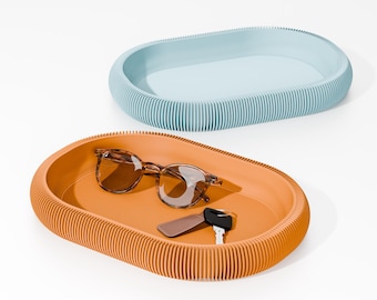 EDGE Catchall Tray – Minimale bureauopberger, modern opbergvak voor sleutels, portemonnee en dagelijkse benodigdheden
