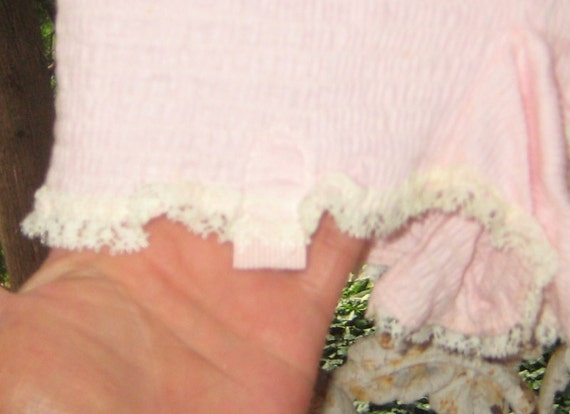 Fun Vintage NWOT Pink Panties Garters High Waist … - image 2