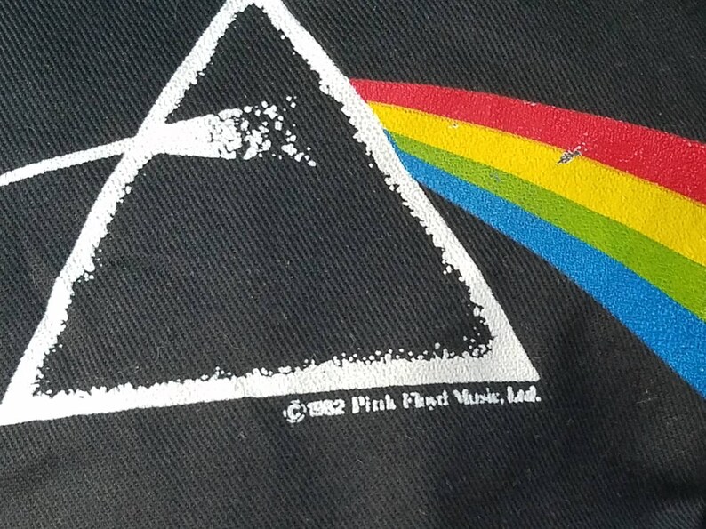 Vintage 1982 Pink Floyd painter/'s cap hat