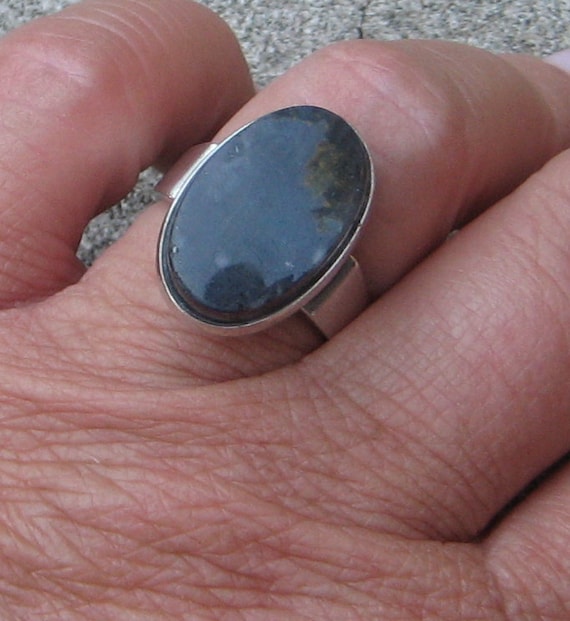 Vintage Sterling Silver Laborite Adjustable Ring … - image 1