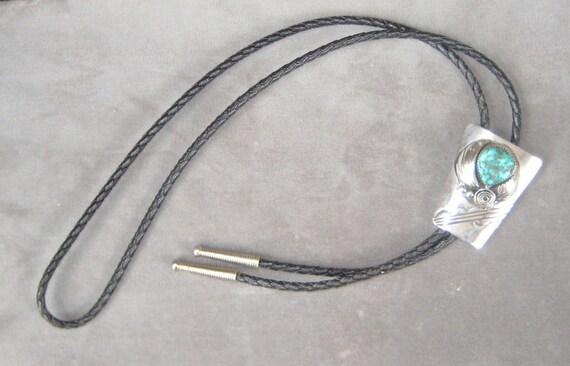 Best Vintage Fran Gomez Eagle Hand Carved Turquoise Sterling Silver Bolo Tie Best Vintage Fran Gomez Eagle Hand Carved Turquoise Sterling Silver Bolo Tie