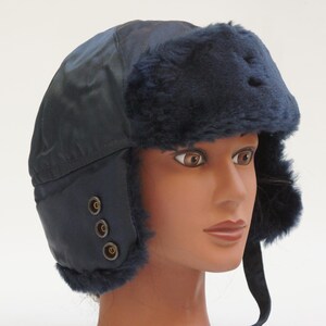 70s Fur Earflap Hat - Etsy display picture 3