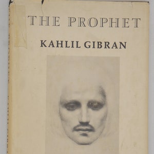 Vintage 60s Kahlil Gibran The Prophet Book Poet Philosopher Collectible Gift