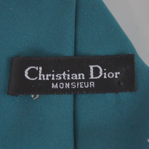 Vintage Christian Dior Paris Men&#39;s Necktie Cravat High Fashion Gift For Men