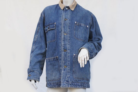 Vintage 90s Men's Polo Ralph Lauren Denim Jacket/jean - Etsy