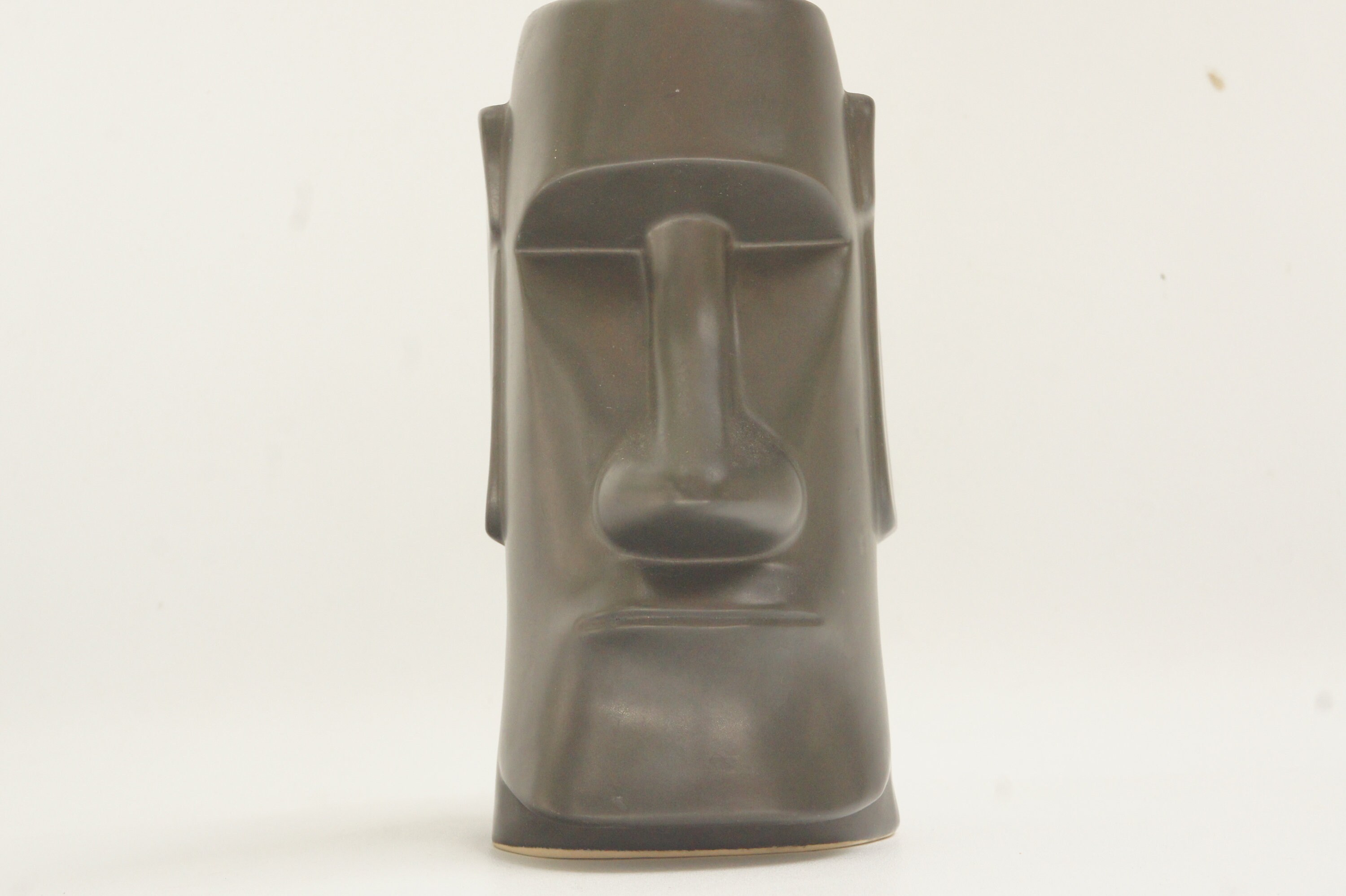 Vintage 60s Large Black Tiki Mug the Fireside Ft.atkinson Wisc