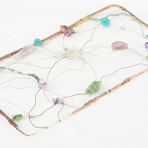 Mixed Media Original Art Work Wall Hanging By Louise Nilsson Home Decor Wall Art