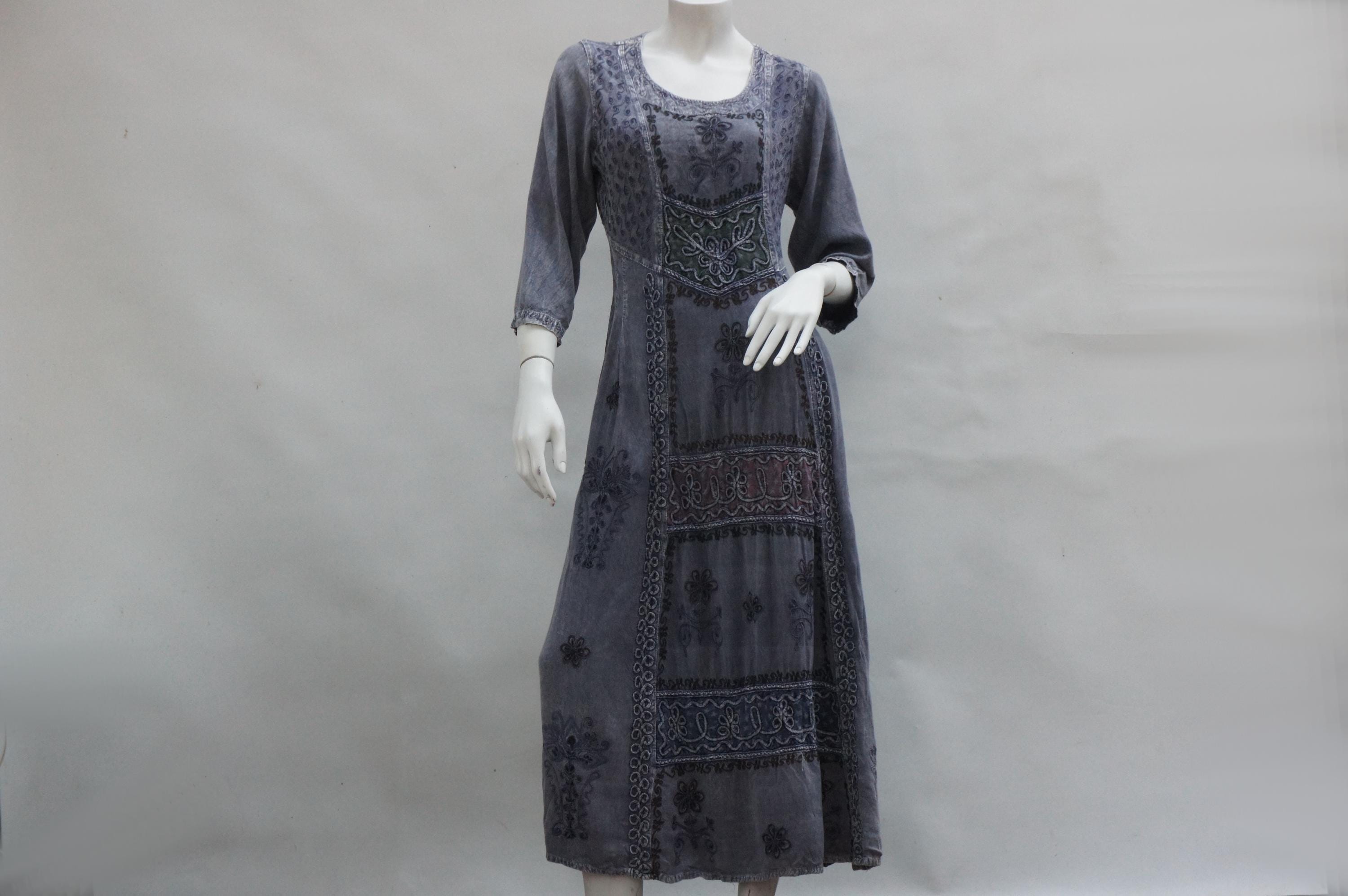 Indian Rayon Dress - Etsy