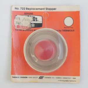 70年代のデッドストック魔法瓶ストッパーNo.722交換部品（オリジナル 