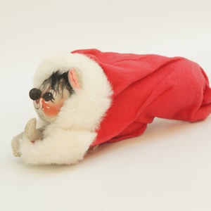 Vintage 70s Annalee Mobilttee Doll Christmas Ornament Collectible