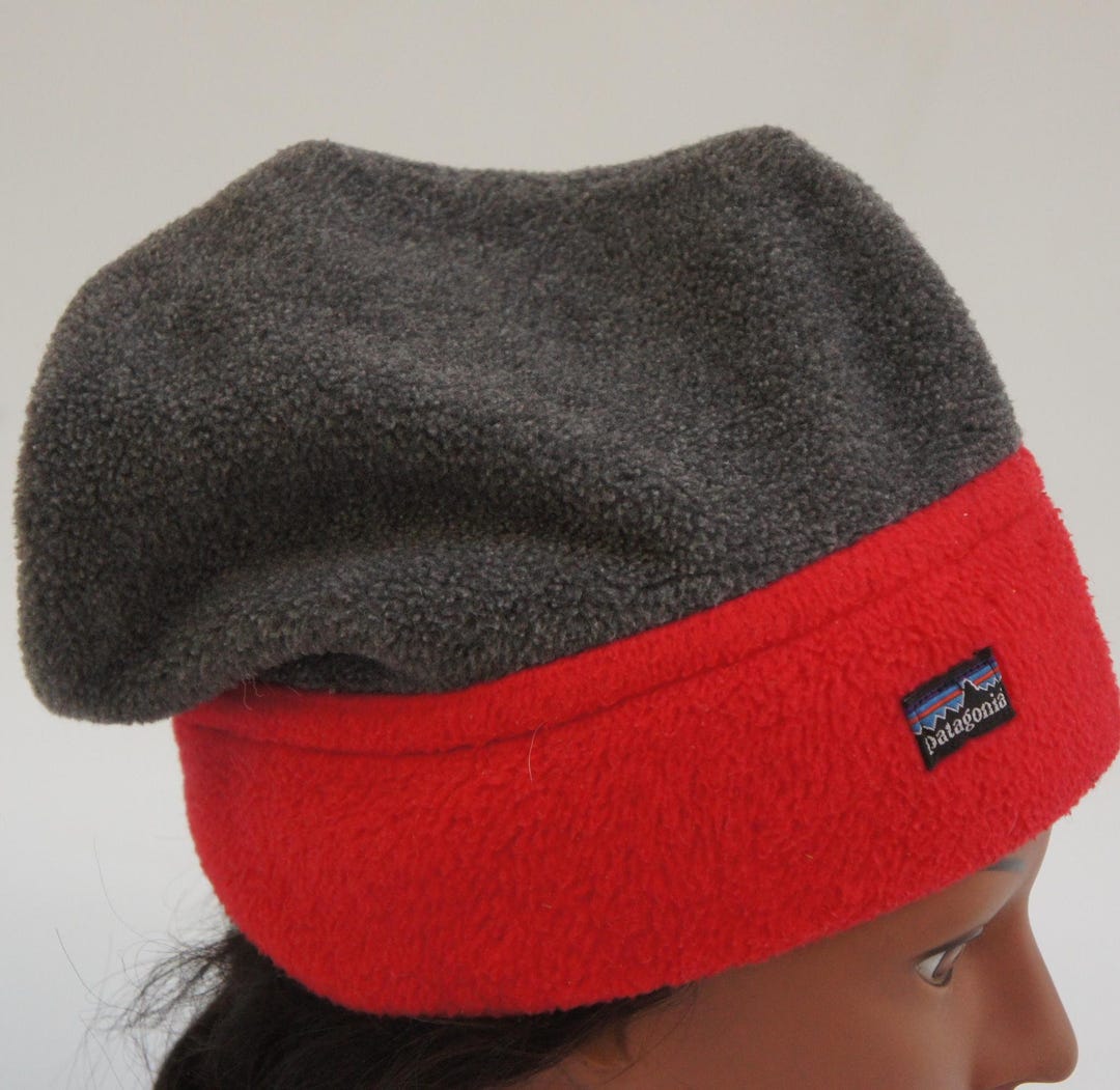 Vintage 90s Patagonia Fleece Beanie Hat Activewear Retro - Etsy