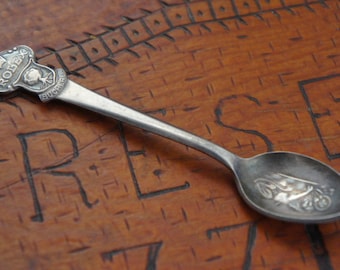 Vintage 80s Rolex Bugherer of Switzerland Silver Plated Teaspoon