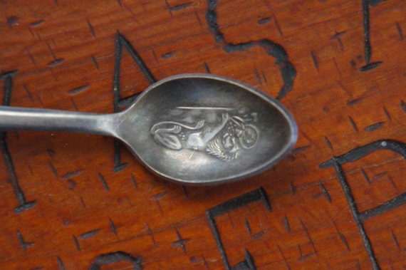 Vintage 80s Rolex Bugherer of Switzerland Silver Plated Teaspoon