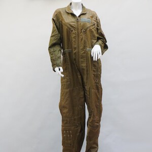 Vintage 50s Military Flight Suit Overalls Coveralls