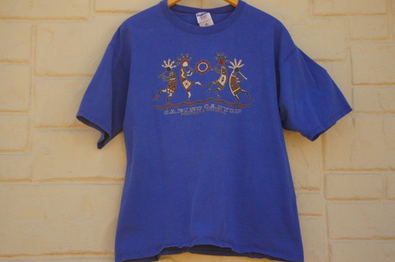 T-Shirt Oxbow Estates Arizona USA - Design Kokopelli Southwest Danse - Style Sud-Ouest Authentique