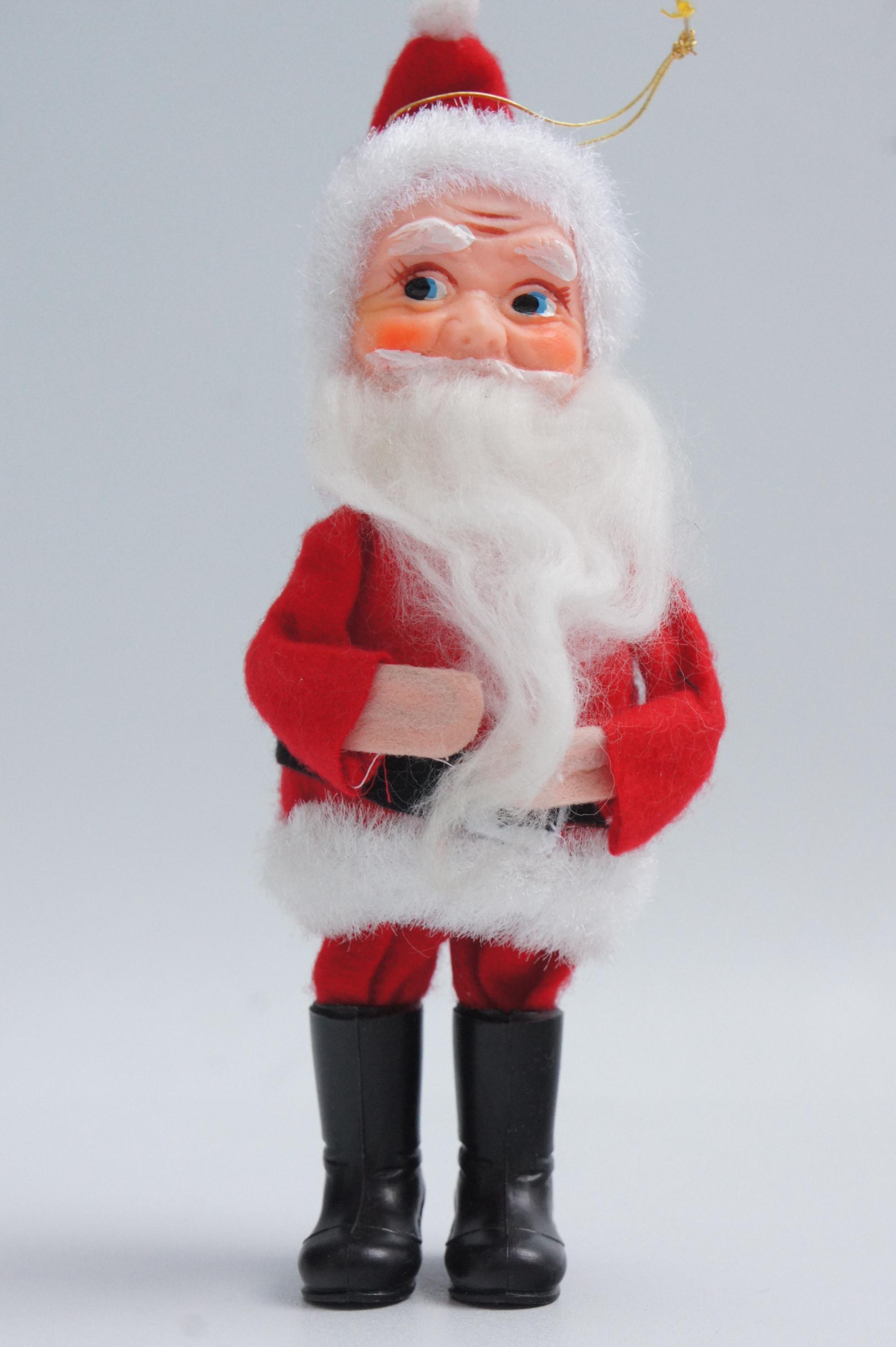 ヴィンテージ 60年代 サンタ クリスマス オーナメント レトロ ミッド