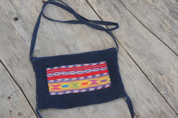 Small Guatemalan Tribal Serape Crossbody Bag/purse/boho/hippie | Etsy