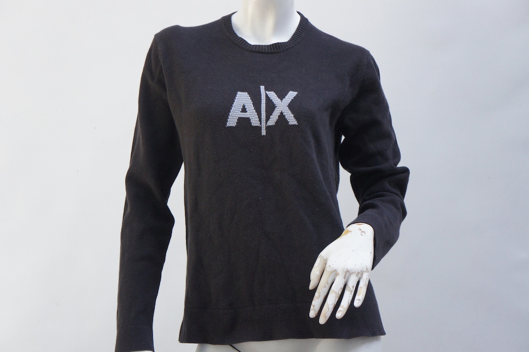 Buy Vintage Armani Exchange AX Sweater Pullover High Fashion Online in  India