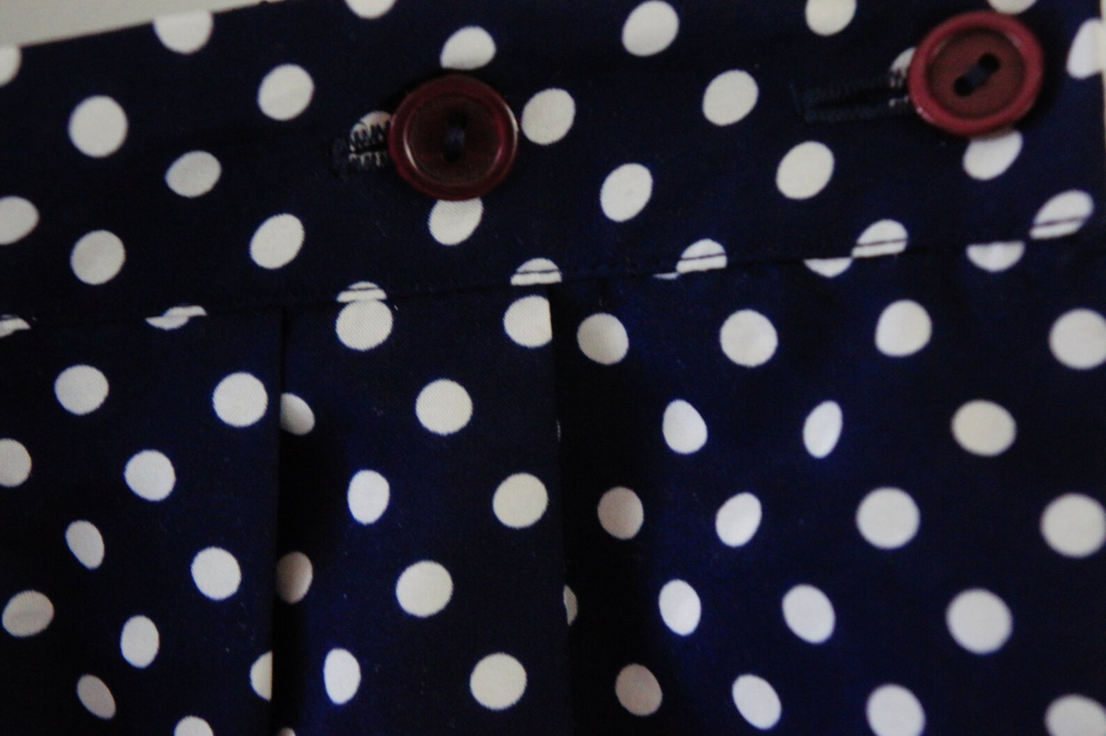 Hgh-wasted Polka Dot Shorts | FashonShop[STYLENANDA] | 50s Outft