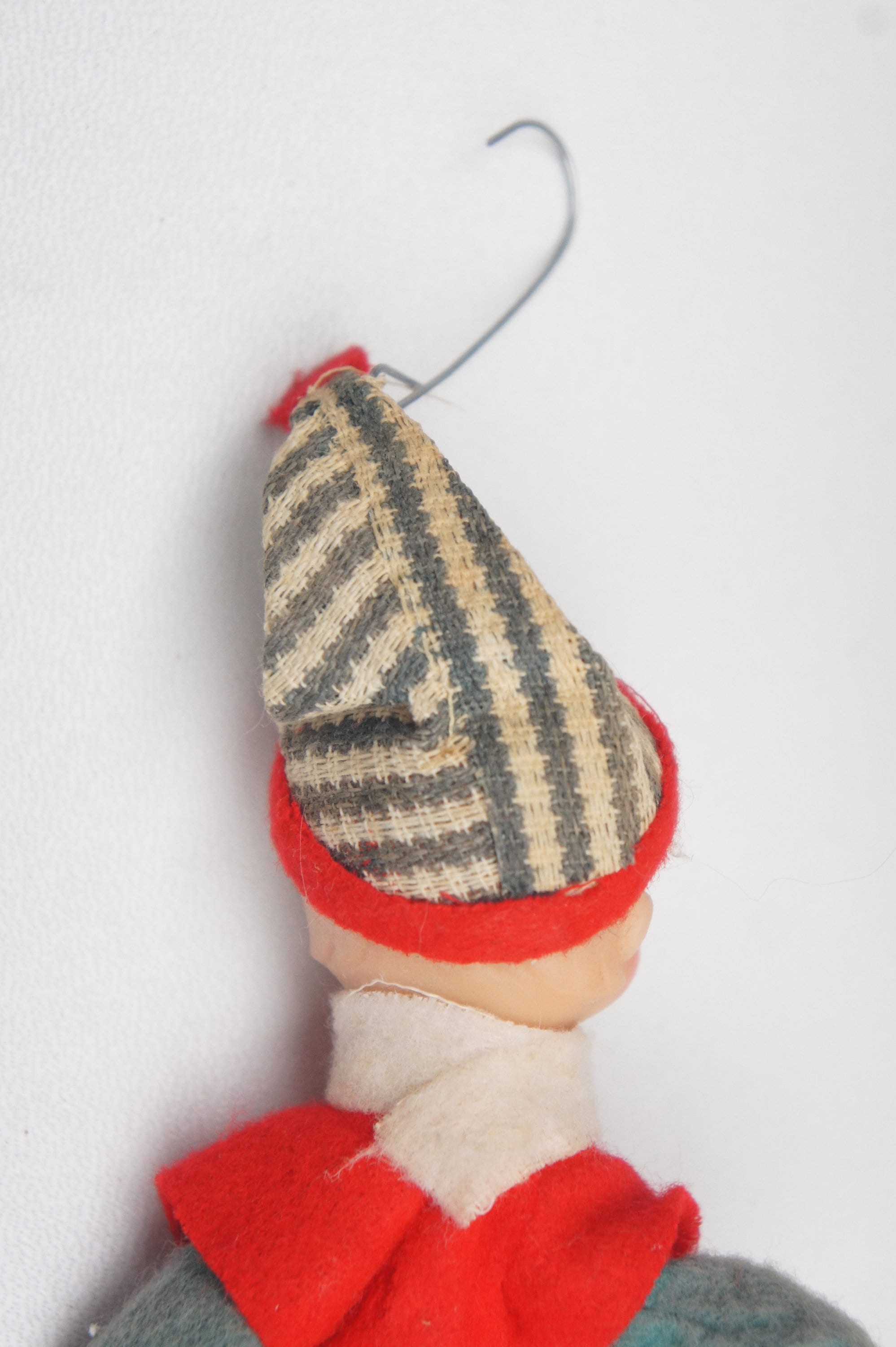 1950年代ビンテージ物 妖精エルフのクリスマス置物プランター