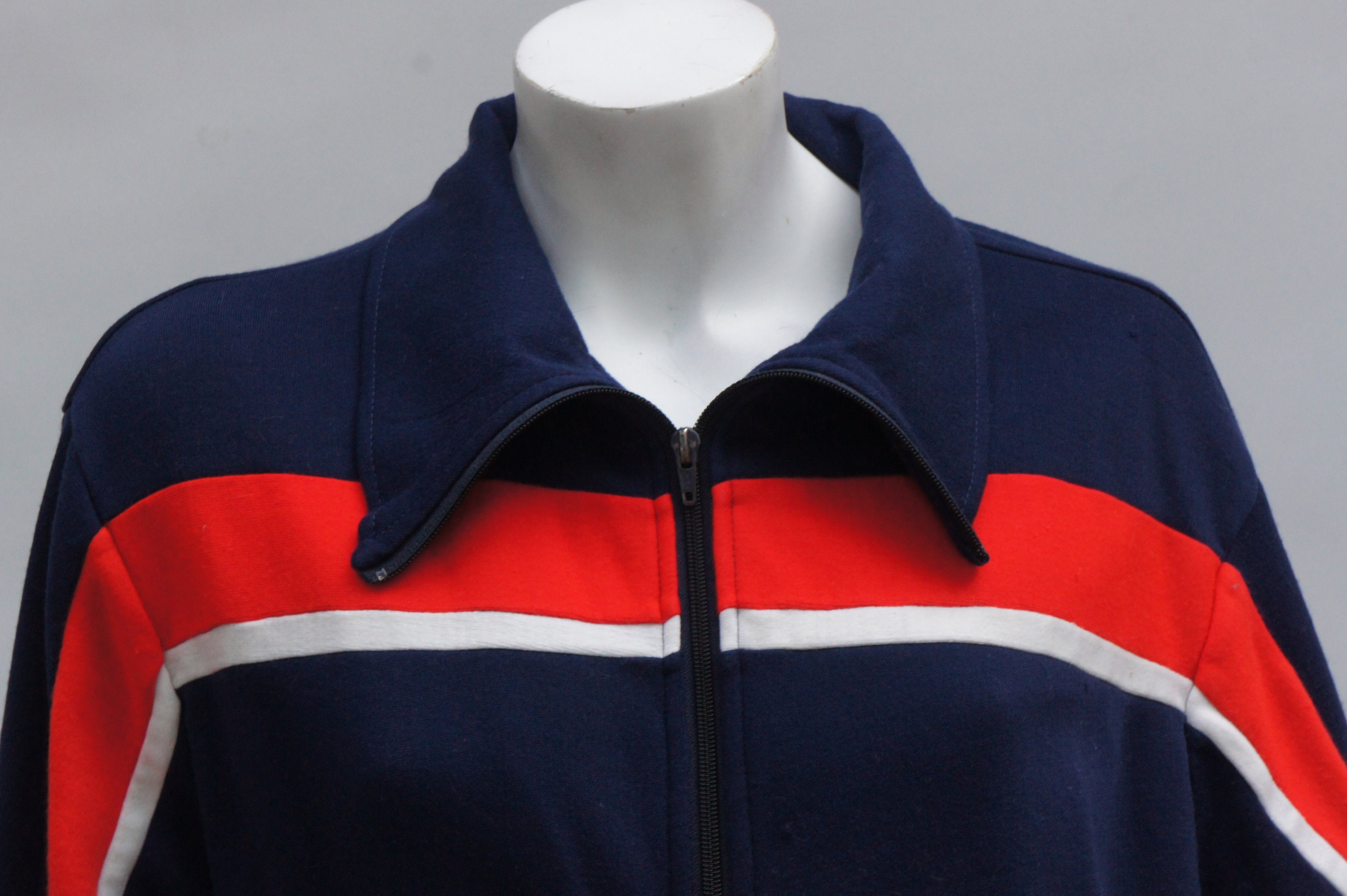 70sWhite Stag ジップアップジャージ レッドS 70sWhite Stag ジップアップジャージ レッドS