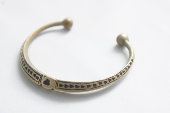 Vintage Tribal Ethnic Tuareg Moroccan Bracelet Bo… - image 3