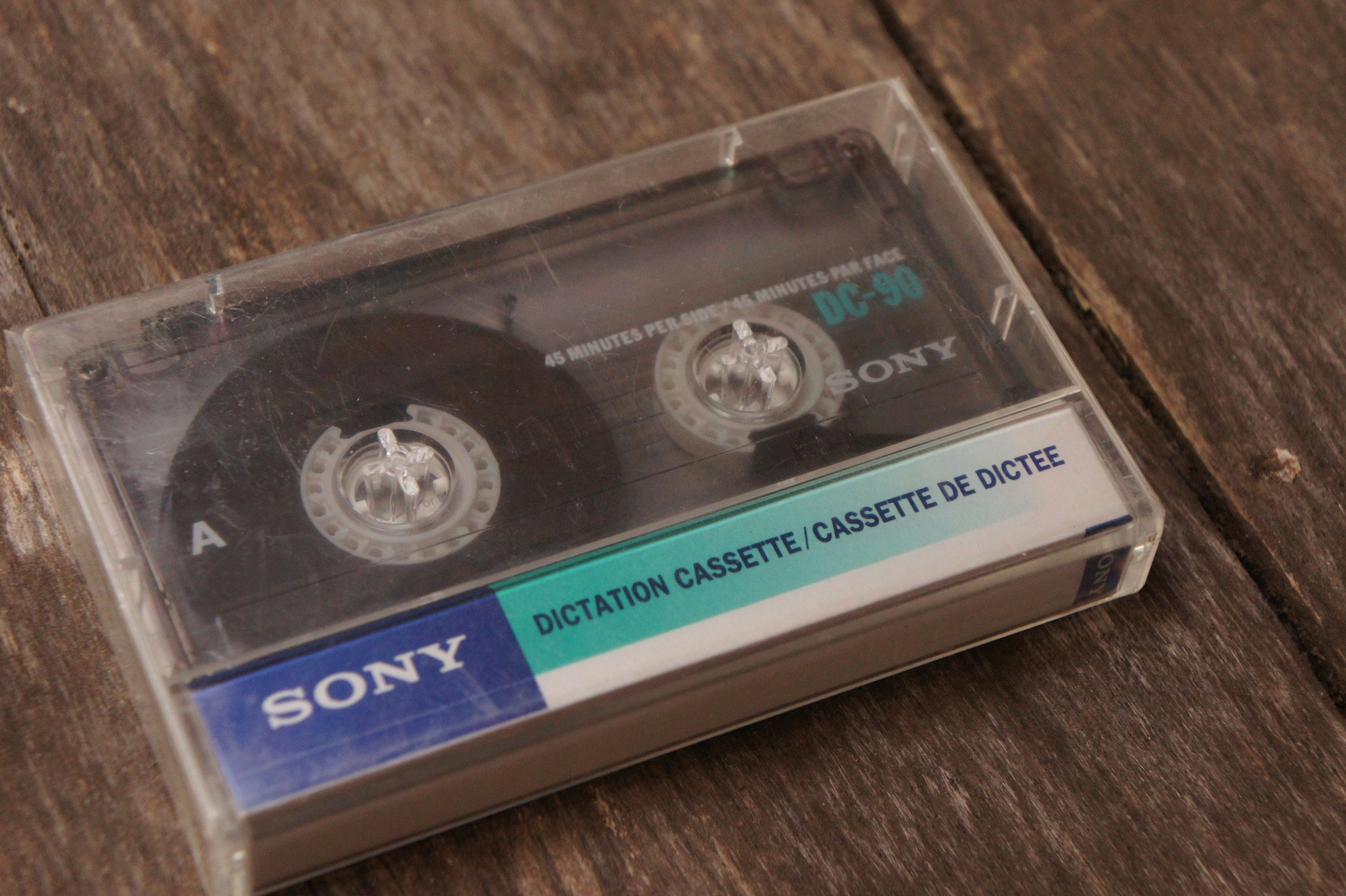 Vintage Sealed Unused Blank Sony Dictation Cassette Tape/Dead