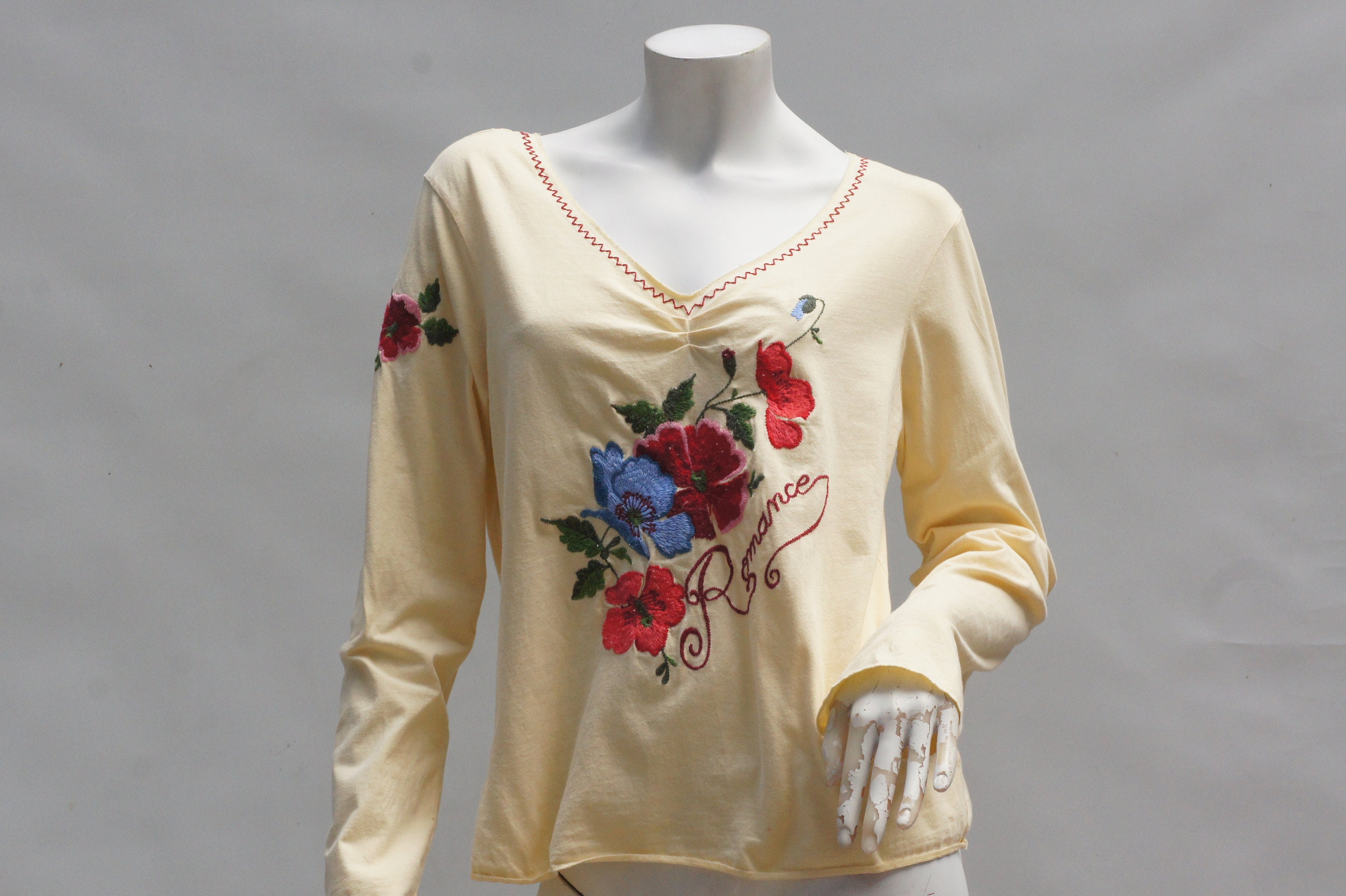 Shirt met trompetmouwen hotsell