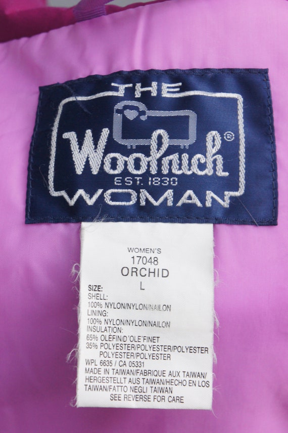 Vintage 80s-90s Woolrich Sigmet Gear Women's Puff… - image 3