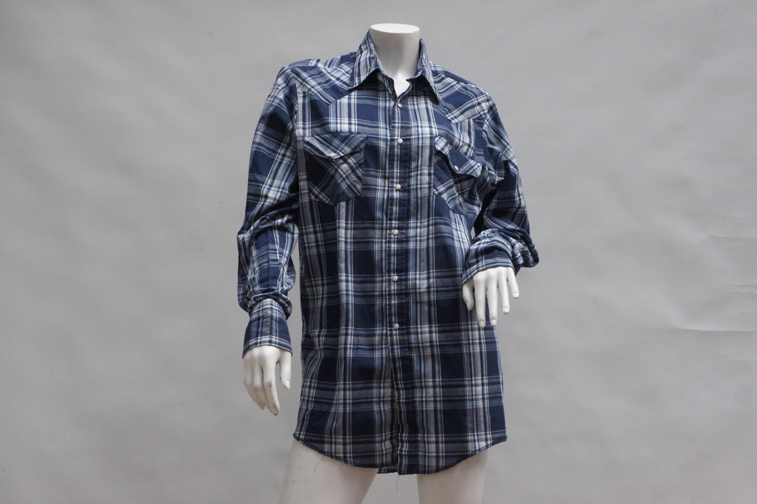 90s Pearl Snap Shirt - Etsy