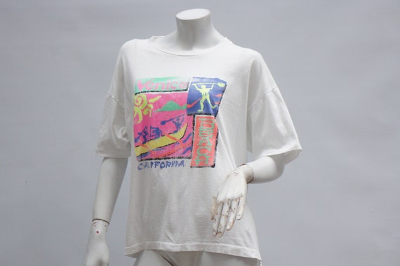 Vintage 90s Venice Beach California T-shirt/graphic Tee/retro - Etsy