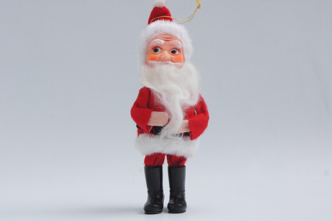 ヴィンテージ 60年代 サンタ クリスマス オーナメント レトロ ミッド