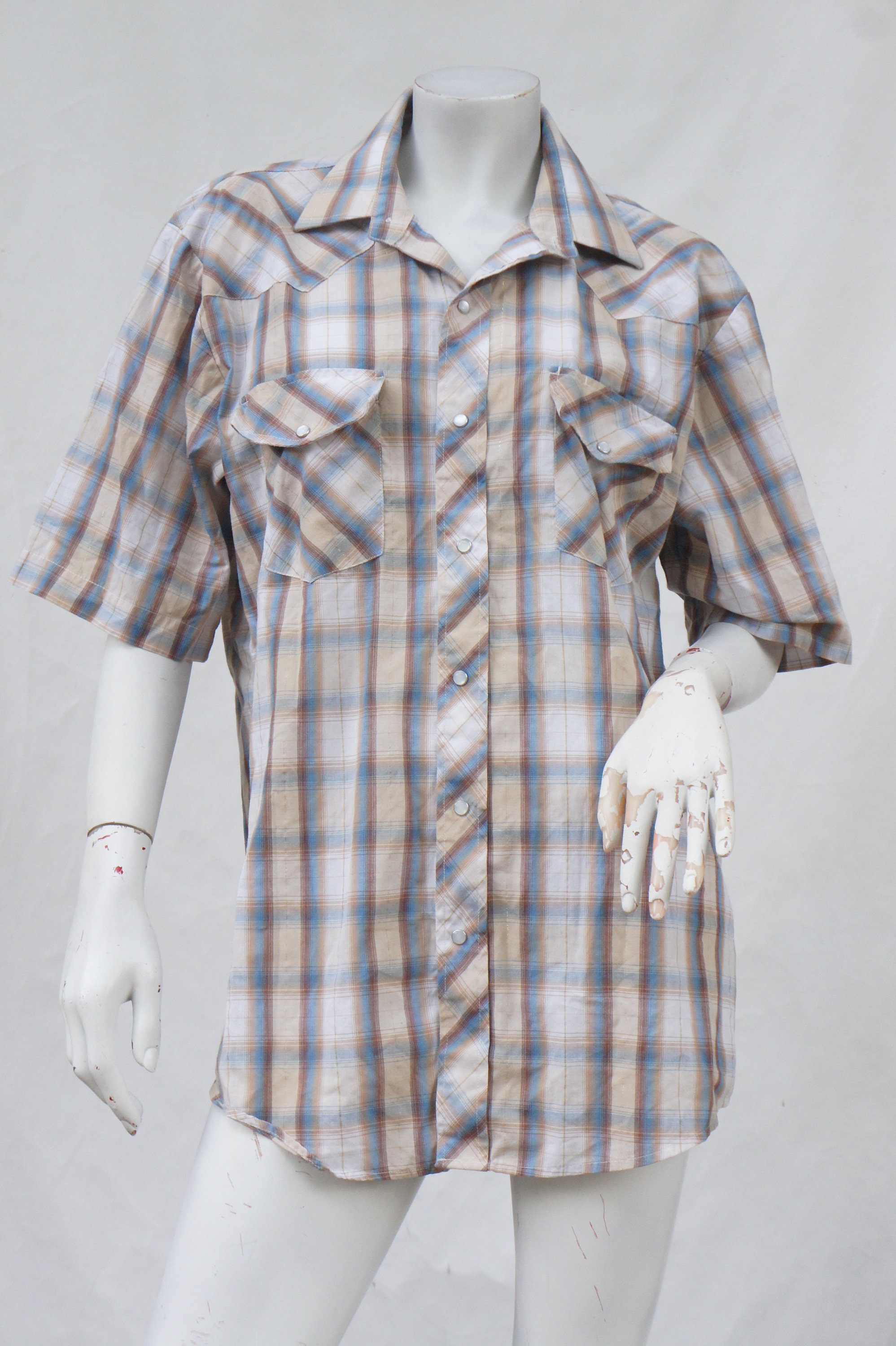 23ss RANCHER S/S SHIRT COTTON RIPSTOP 黒 | g9.com.uy