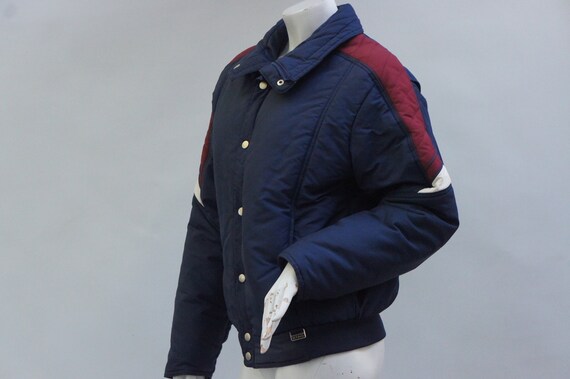Vintage 70s-80s Men's Puffer Ski Jacket By White S