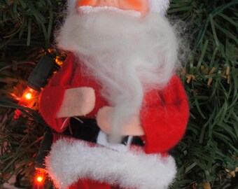 ヴィンテージ 60年代 サンタ クリスマス オーナメント レトロ ミッド