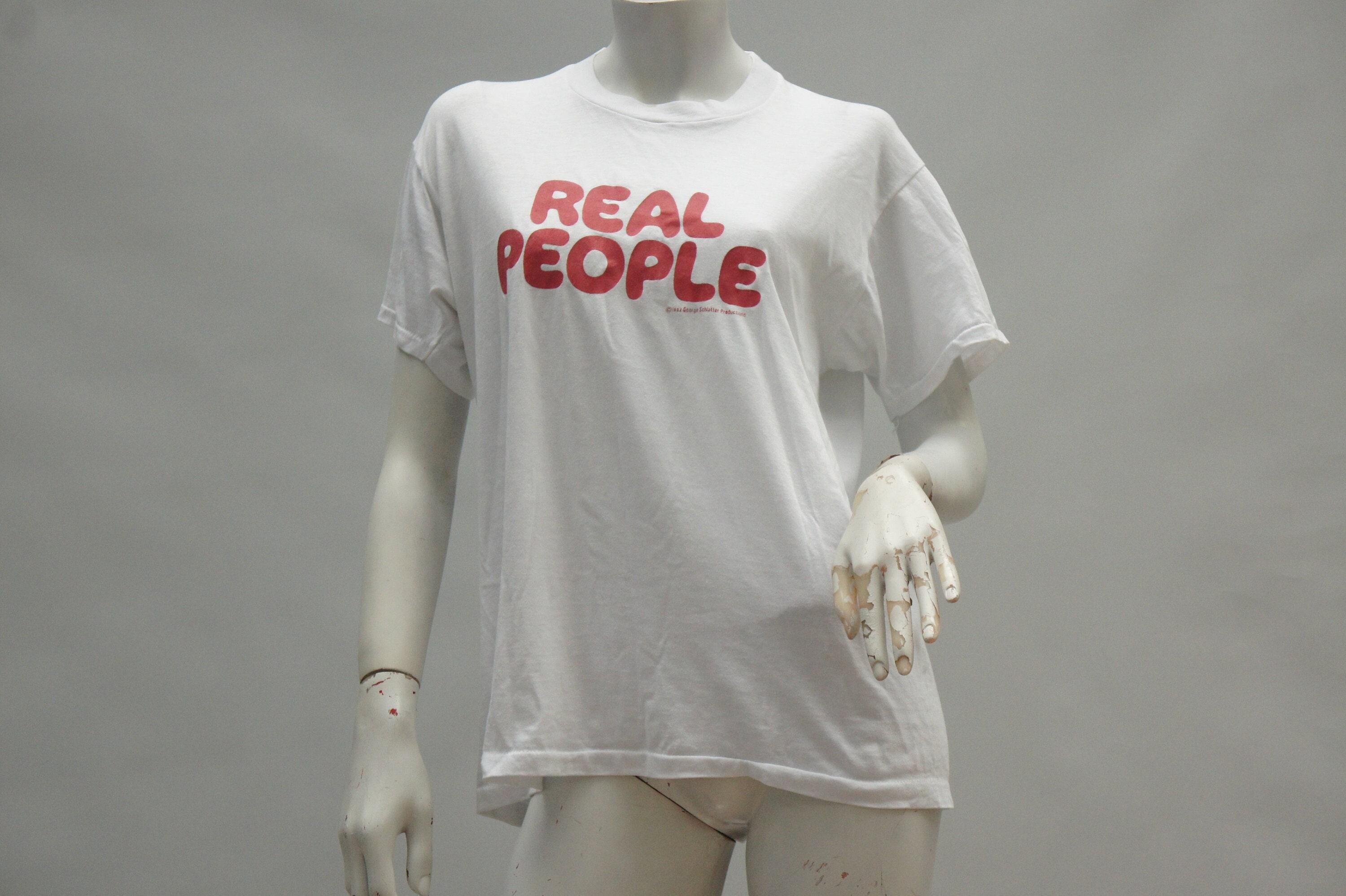 Vintage jaren '80 Real People T-shirt 