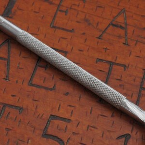 Vintage Craftool 748 Veiner Läder Metall Stämpelverktyg