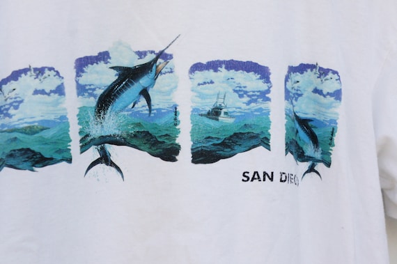 90’S San Diego beach T-SHIRTS Vintage 90's San Diego Beach Tee - L - Etsy