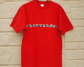 Vintage 90s Hawaiian Surfrider T-shirt Surfer Beach Retro Graphic Tee Souvenir Shirt Hippie Tropical