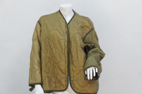 Vintage 70s quilted liner - Gem