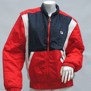 Vintage 70s-80s FILA Italy Puffer Jacket With Removable Sleeves Puffer Vest