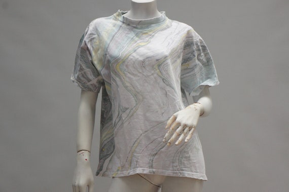 Vintage 90s Tie Dye T-shirt By "Eye-Dye" Handcraf… - image 3