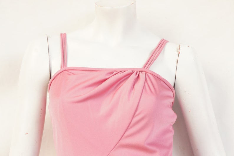 Vintage 70s Pink Maxi Dress/retro/hippie/boho/prom/wedding | Etsy