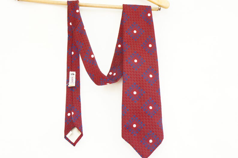 Vintage 70s Men/'s Necktie RetroPreppy
