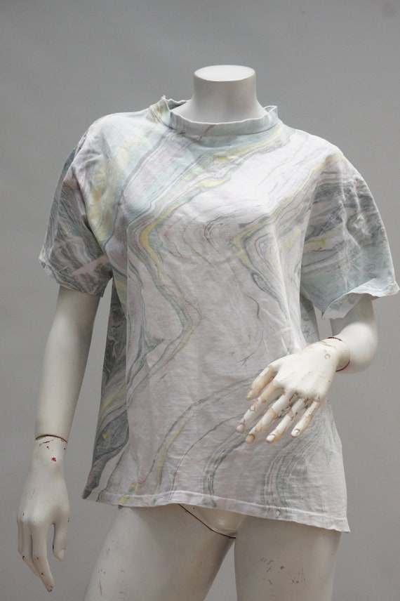 Vintage 90s Tie Dye T-shirt By "Eye-Dye" Handcraf… - image 2