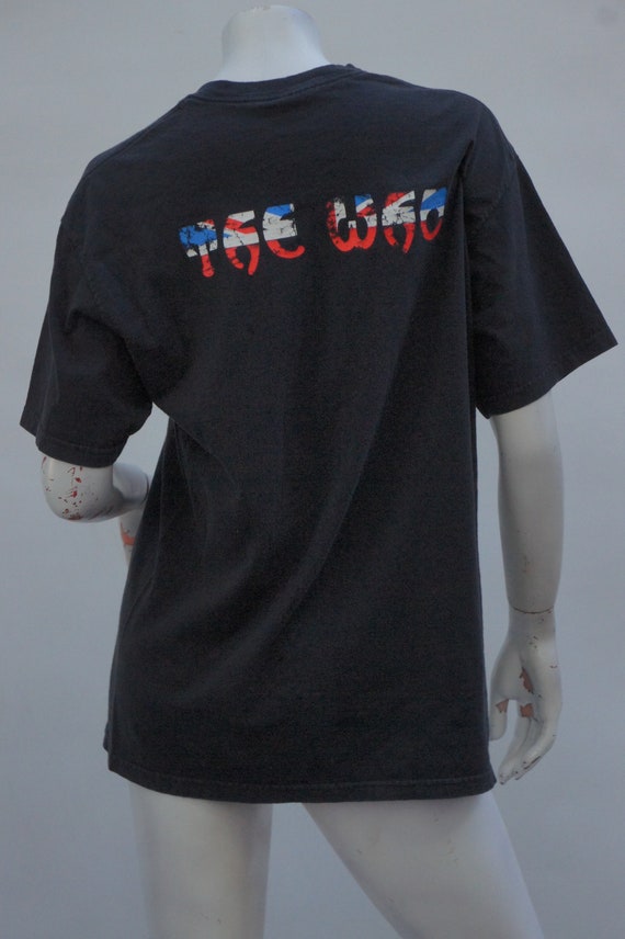 Vintage "The Who" Band T-shirt Graphic Tee Music … - image 5