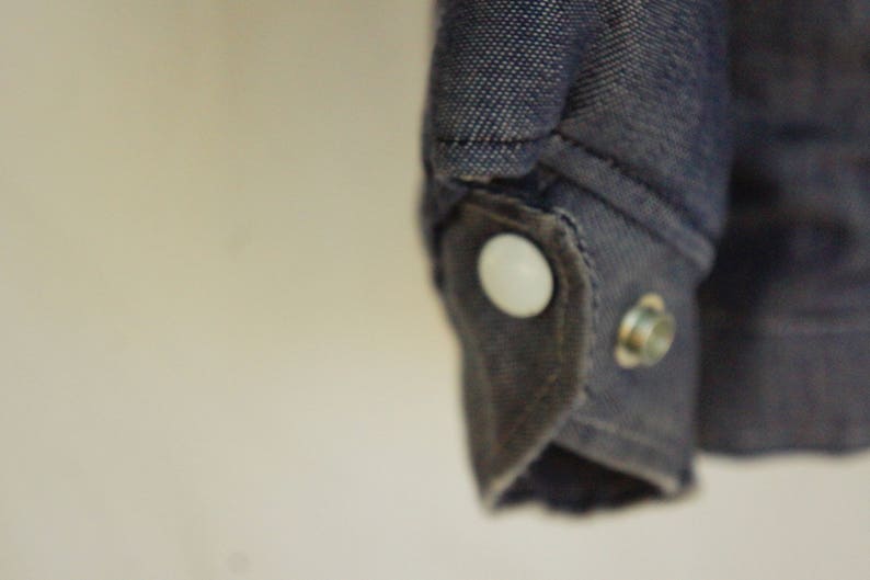 Vintage 70s Men/'s Sherpa Lined Denim Jacket By SwingsterRetroHippie