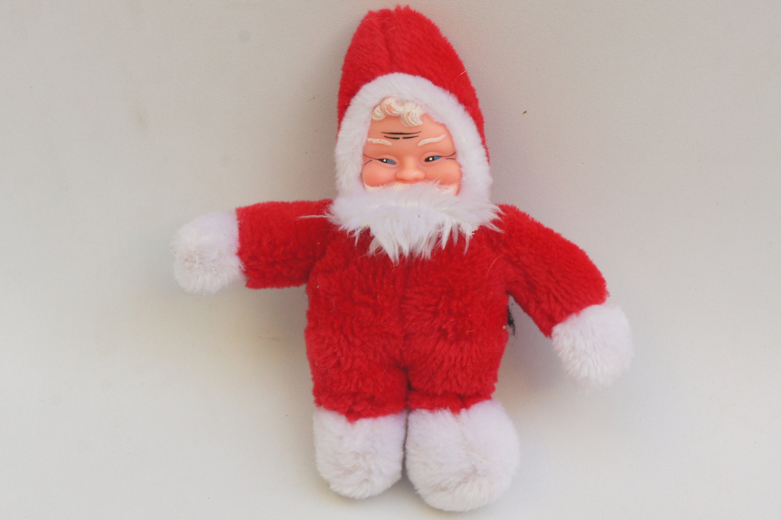 vintage plush santa claus