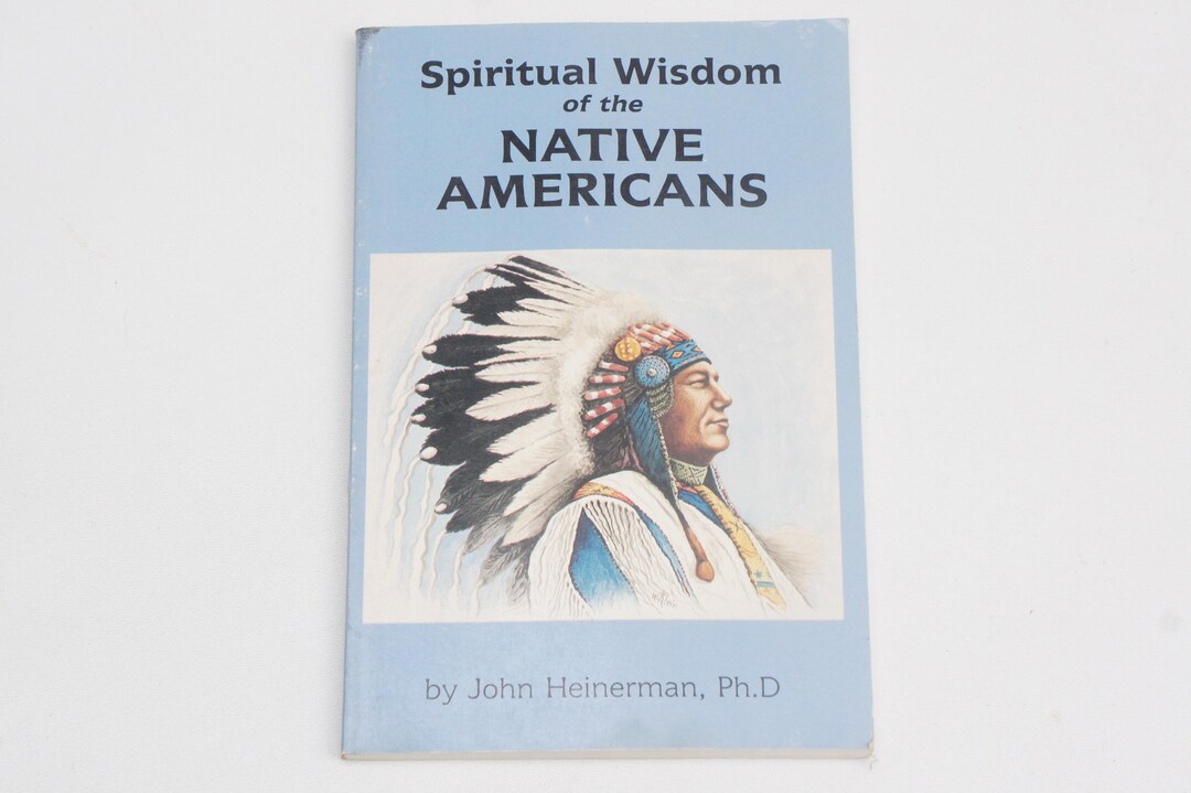 80年代のヴィンテージ書籍『ネイティブアメリカンの精神的な知恵