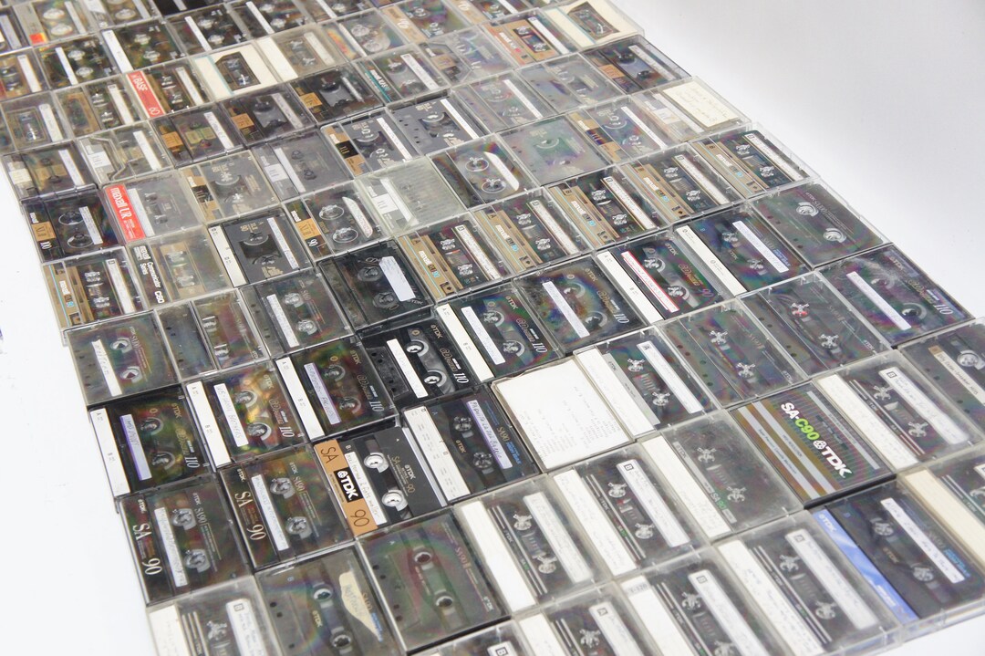 Lot of 104 Blank Used High Bias Type II Cassette Tapes TDK Etsy